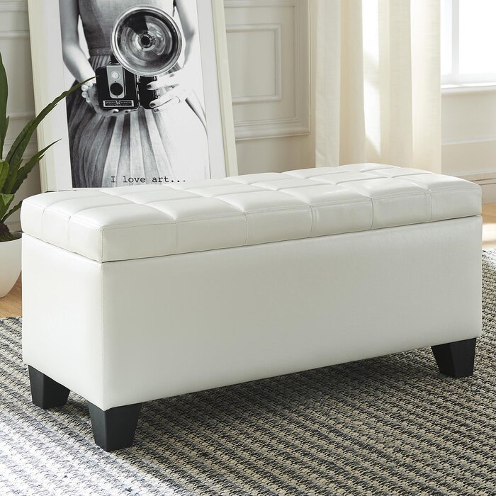 Pina Tufted Storage Ottoman #AD31