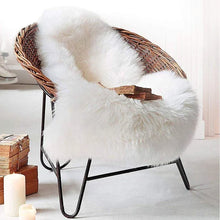 Load image into Gallery viewer, Pinckney Shag Faux Sheepskin Area Rug in White 2&#39; x 3&#39;
