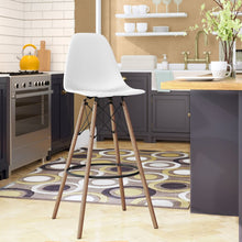 Load image into Gallery viewer, White/Natural Pineview Bar Stool (Set of 2) MRM1374
