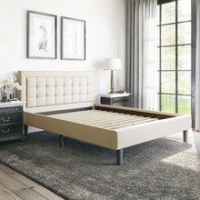 Load image into Gallery viewer, Pinheiro Tufted Upholstered Low Profile Platform Bed, Queen

