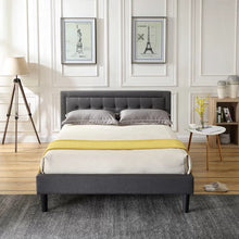 Load image into Gallery viewer, Pinheiro Tufted Upholstered Low Profile Platform Bed queen
