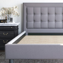 Load image into Gallery viewer, Pinheiro Tufted Upholstered Low Profile Platform Bed, queen
