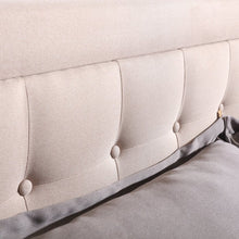 Load image into Gallery viewer, Full Linen Pinheiro Tufted Upholstered Platform Bed (SB614)
