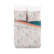 Load image into Gallery viewer, Pink Standard Cotton 180 TC Reversible 3 Piece Quilt Set, 5699RR
