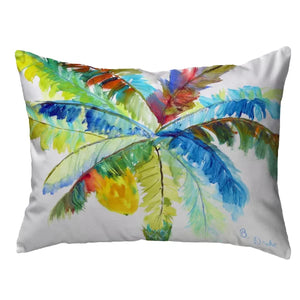 Pinkham Big Palm Outdoor Rectangular Pillow Cover & Insert 11 x 14, Set of 2