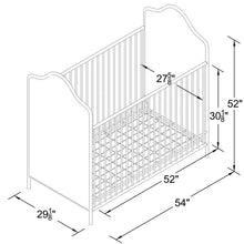 Load image into Gallery viewer, Piper Convertible Upholstered Crib
