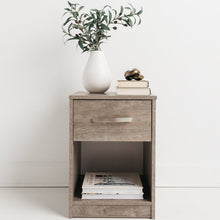 Load image into Gallery viewer, Pippa 22&#39;&#39; Tall 1 - Drawer Nightstand in Gray
