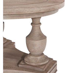 Pisani Floor Shelf Coffee Table with Storage