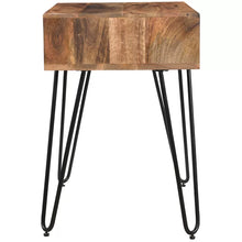Load image into Gallery viewer, Plaistow Solid Wood End Table with Storage

