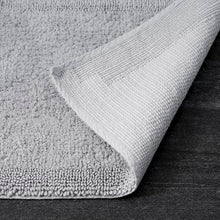 Load image into Gallery viewer, 17&quot; W x 24&quot; L Light Gray Plemmons Luxury Bath Rug 3322AH/GL
