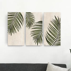 Poetic Flora Set I by Olivia Rose - 3 Piece Wrapped Canvas Print 40 x 60