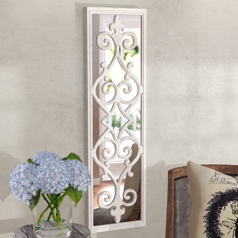 Politte Decorative Scroll Traditional Wall Mirror MRM3568