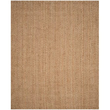Load image into Gallery viewer, Pollux Handmade Flatweave Jute/Sisal Natural/Brown Rug, Rectangle 4&#39; x 6&#39;
