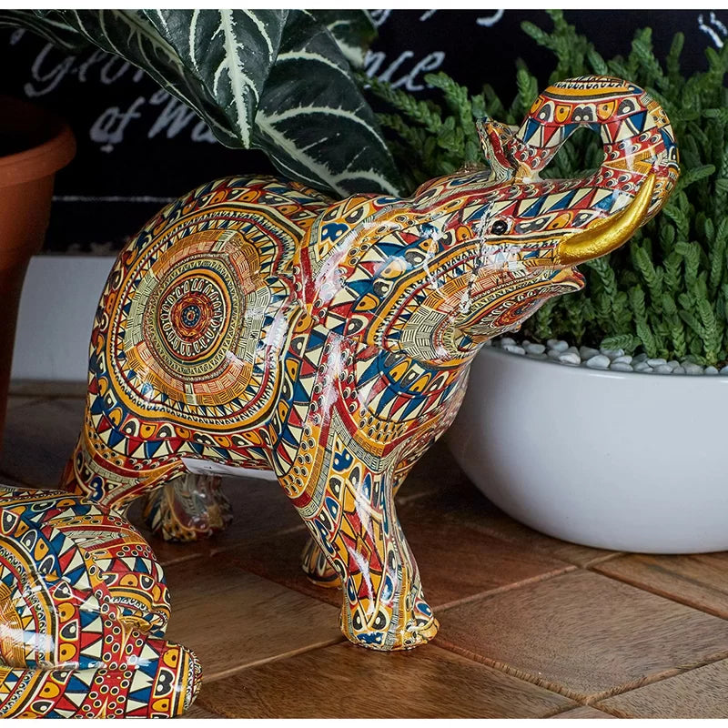Polystyrene Elephant Figurine