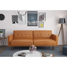 Load image into Gallery viewer, Pooler Twin 83.5&quot; Split Back Convertible Sofa #AD121
