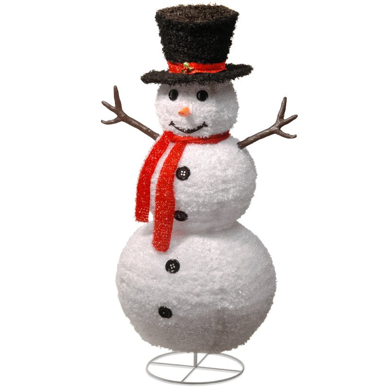 Pop-Up Snowman Statue MRM4283