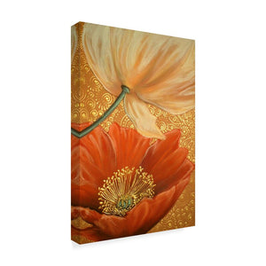 32" H x 22" W x 2" D Poppy Duet by Cherie Roe Dirksen - Print on Canvas 7490RR