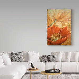 32" H x 22" W x 2" D Poppy Duet by Cherie Roe Dirksen - Print on Canvas 7490RR