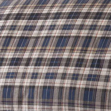 Load image into Gallery viewer, King Comforter + 2 King Shams Port Gamble Indigo 100% Cotton 180 TC Reversible Farmhouse / Country Comforter Set
