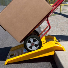 Load image into Gallery viewer, Stalwart Yellow Portable Curb Threshold Ramp(2522RR)
