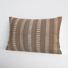 Load image into Gallery viewer, 13&#39;&#39; H x 21&#39;&#39; W x 6&#39;&#39; D Positano Embroidered Throw Pillow
