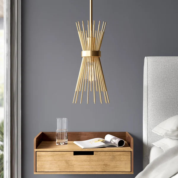 Postma 1 - Light Unique / Statement Hourglass Pendant