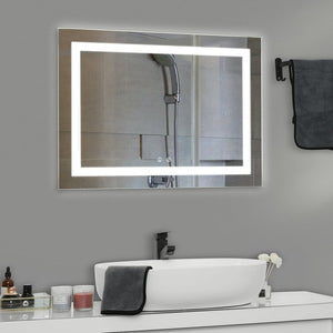 28" x 20" Pothier Bathroom Mirror