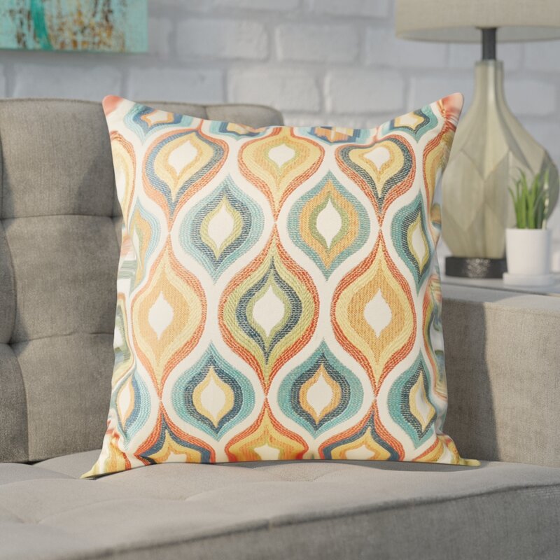 Potrero Square Throw Pillow (Set of 2) 7246