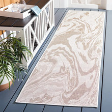 Load image into Gallery viewer, Power Loom Ivory/Beige Machine Washable Indoor/Outdoor Rug 2'2" x 9
