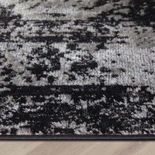 Load image into Gallery viewer, Power Loom Performance Black/Gray Rug, Rectangle 7&#39;10&quot; x 9&#39;10&quot;
