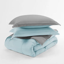 Load image into Gallery viewer, Powhattan Microfiber Reversible Comforter Set, Twin
