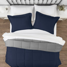 Load image into Gallery viewer, Powhattan Reversible 2 Piece Comforter KING Set 3850RR
