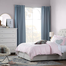 Load image into Gallery viewer, Full/Queen Comforter + 2 Shams Blush Powhattan Reversible 2 Piece Comforter Set MRM336
