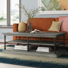 Load image into Gallery viewer, Poynor Floor Shelf Coffee Table with Storage #AD286
