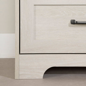 25'' H X 23'' W X 17'' D Prairie 2 Drawer Nightstand