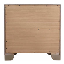 Load image into Gallery viewer, Silver/Champagne Prange 28&#39;&#39; Tall 2 - Drawer Nightstand
