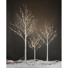 Load image into Gallery viewer, Pre-Lit Birch Tree 132 Light LED Lighted Trees &amp; Branches
