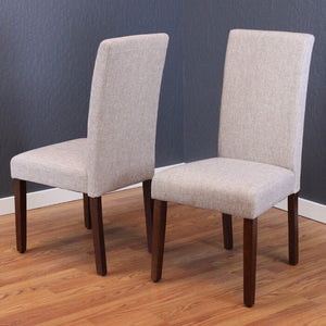 Precita Upholstered Dining Chair In Beige Sand (Set of 2) AP37