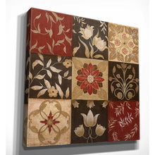 Load image into Gallery viewer, 16&quot; H x 16&quot; W x 1.5&quot; D Brown/Tan/Maroon Premium &#39;Patterns of Nature I&#39; by Eugene Tava Painting Print on Wrapped Canvas 472AH
