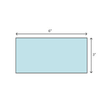 Load image into Gallery viewer, Soft Gray Premium 3&quot; x 6&quot; Glass Mosaic Subway Tile 1885AH
