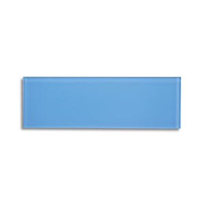 Premium 4" x 12" Glass Subway Tile Sky Blue 13 boxes #1495HW