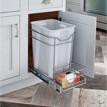 Load image into Gallery viewer, 17.04&#39;&#39; H X 10.13&#39;&#39; W X 18.31&#39;&#39; D Premium Cabinet Organizers 6 Gallon Pull Out Trash Can
