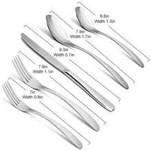 Load image into Gallery viewer, Colby Stainless Steel Flatware - (Set of 20)
