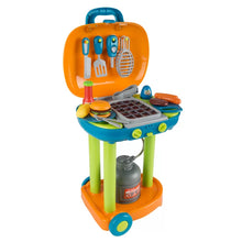 Load image into Gallery viewer, Pretend Play BBQ Grill Toy Kitchen Set

