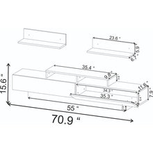 Load image into Gallery viewer, Pritts TV Stand for TVs up to 78&quot; MRM1932
