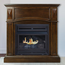 Load image into Gallery viewer, Shavon Vent Free Freestanding 39&quot;H x 36&quot;W Natural Gas/Propane Fireplace MRM6
