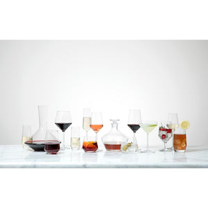 Pure 17 oz. Crystal Stemless Wine Glass (Set of 6)