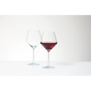 Pure 23 oz. Crystal Red Wine Glass (Set of 6)