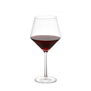 Pure 23 oz. Crystal Red Wine Glass (Set of 6)