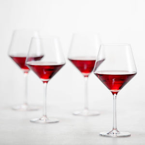 Pure 23 oz. Crystal Red Wine Glass (Set of 6)